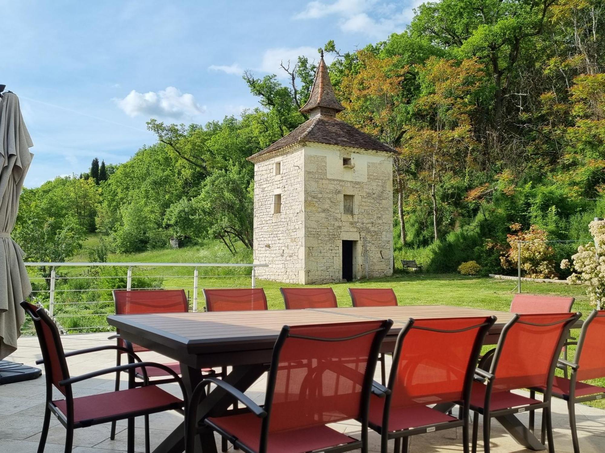 Les Collines Du Quercy Blanc Villa Castelnau-Montratier Exterior foto